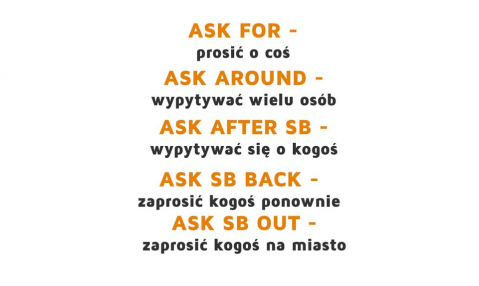 phrasal verbs - ask